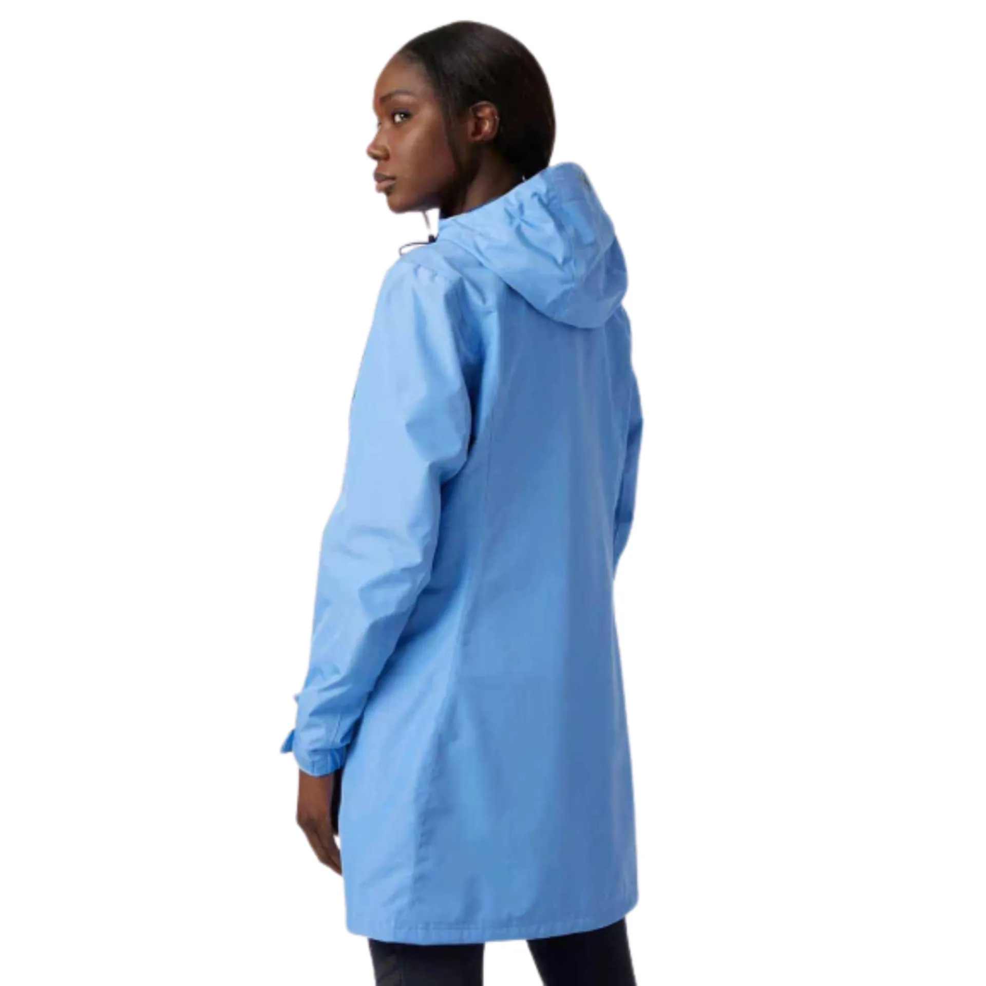 Light blue raincoat women's online